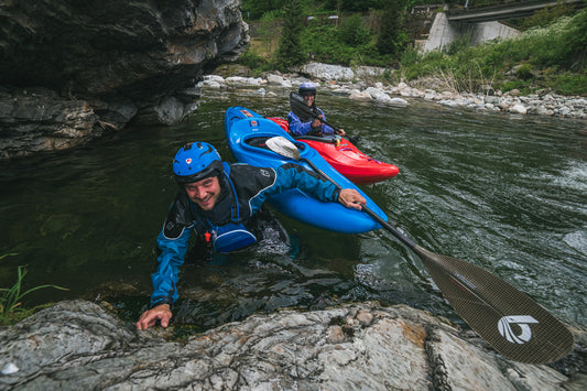 Lezione di Eskimo in Kayak