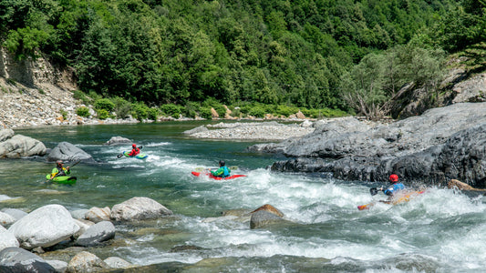 Lezione di gruppo in kayak - Mezza Giornata